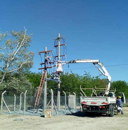 Tendido de redes eléctricas